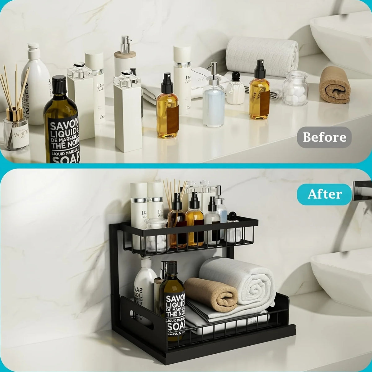 Under Sink Organizer Organizer Rack