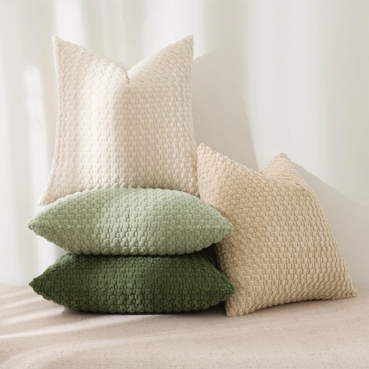 Soft Boho Style Pillow Covers