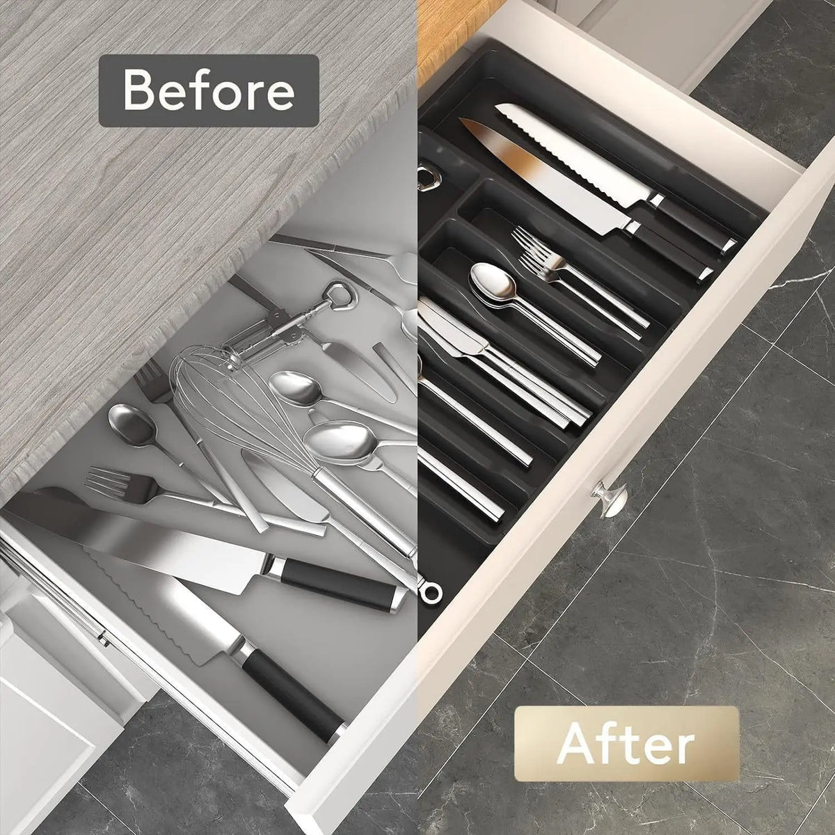 Adjustable Organizer Organizer Tray Set