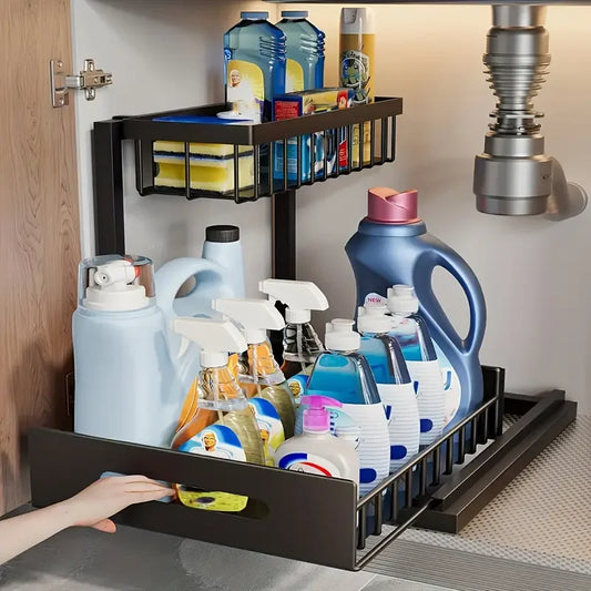 Under Sink Organizer Organizer Rack