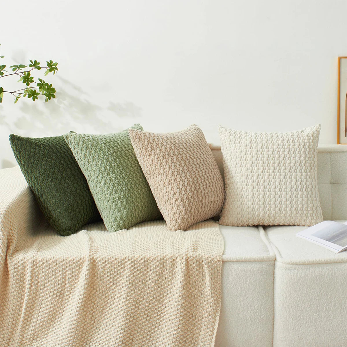 Soft Boho Style Pillow Covers
