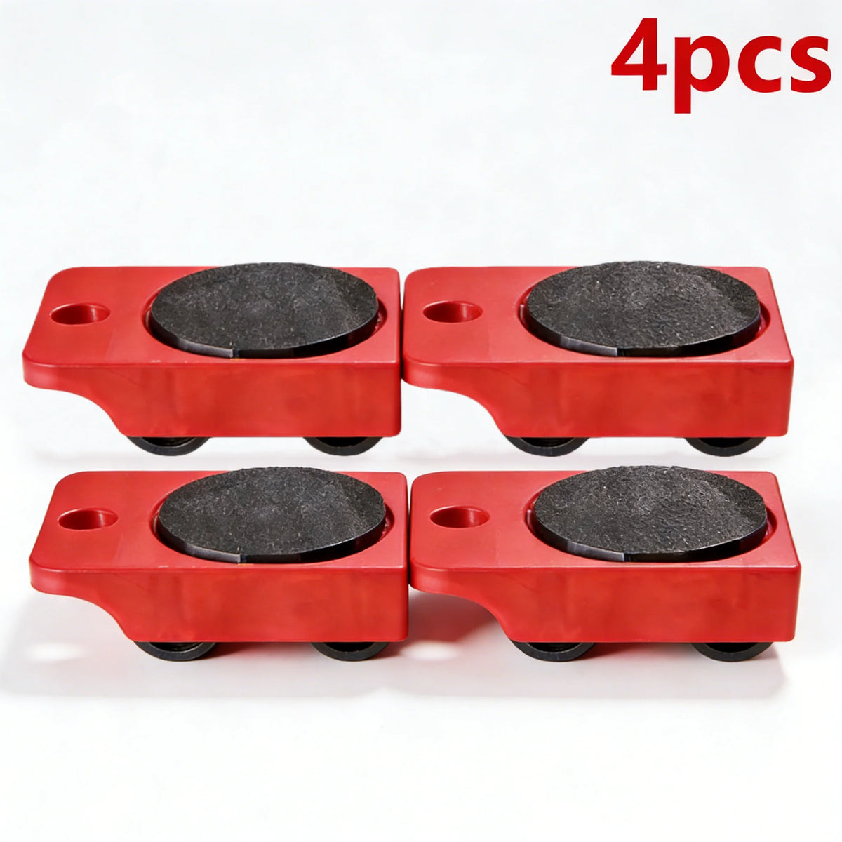 5Pcs Heavy‑Duty Multi‑Purpose Furniture Moving Rollers