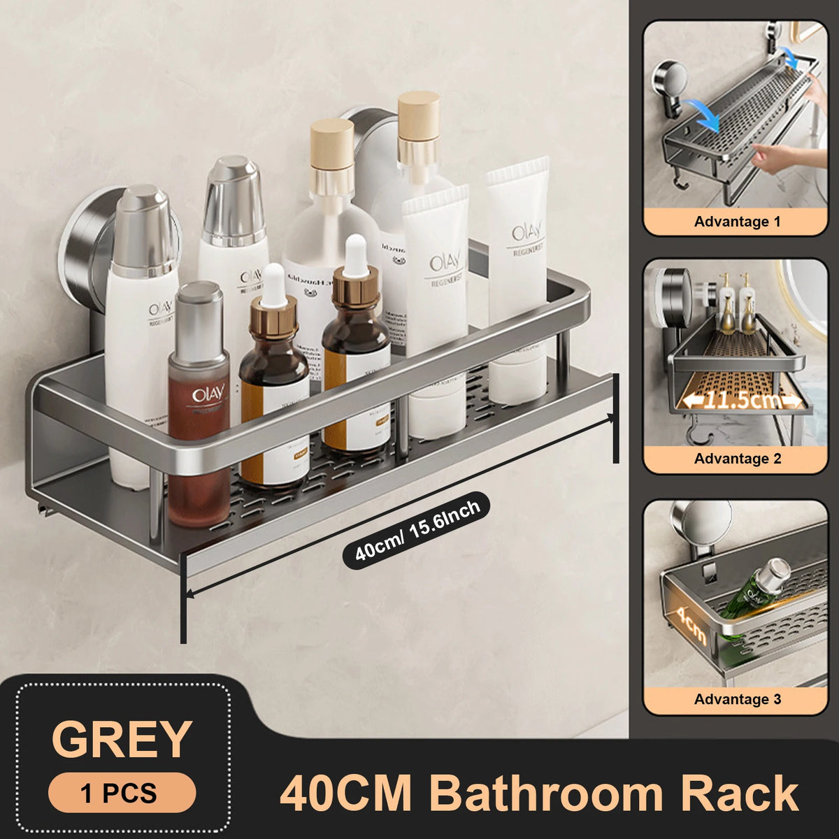 Bathroom Over the Toilet Storage Shelf