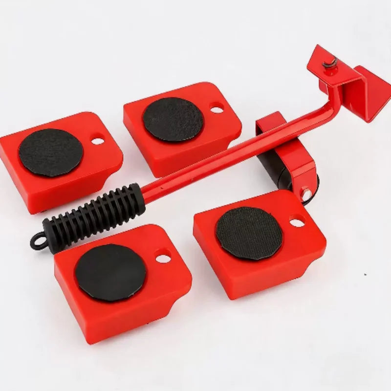 5Pcs Heavy‑Duty Multi‑Purpose Furniture Moving Rollers