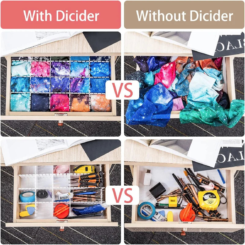 Adjustable Drawer Divider Organizers