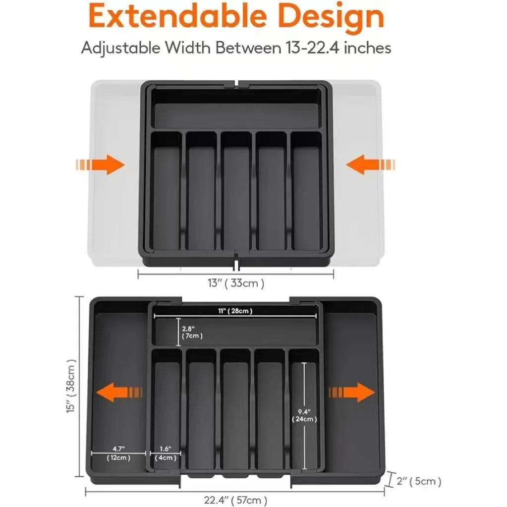 Adjustable Organizer Organizer Tray Set