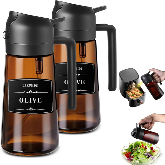 Premium Glass Olive Oil Dispenser