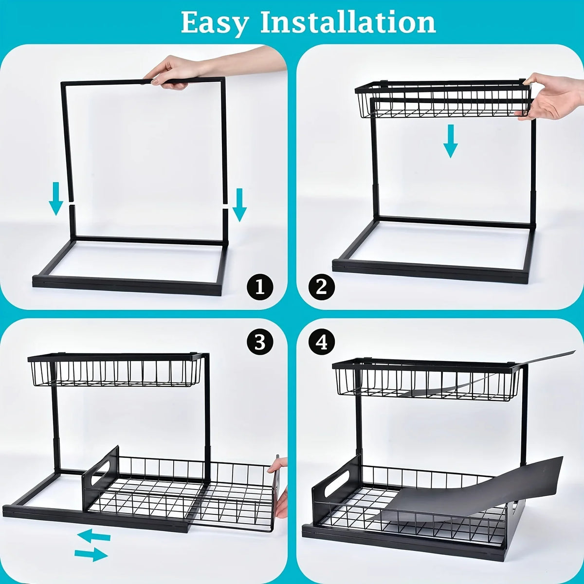 Under Sink Organizer Organizer Rack