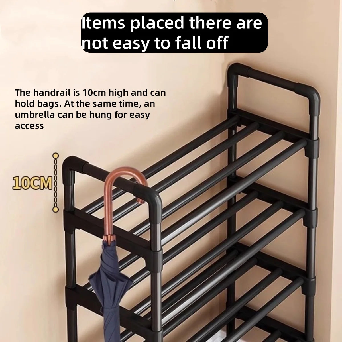 Multi-Tier Shoe Storage Rack