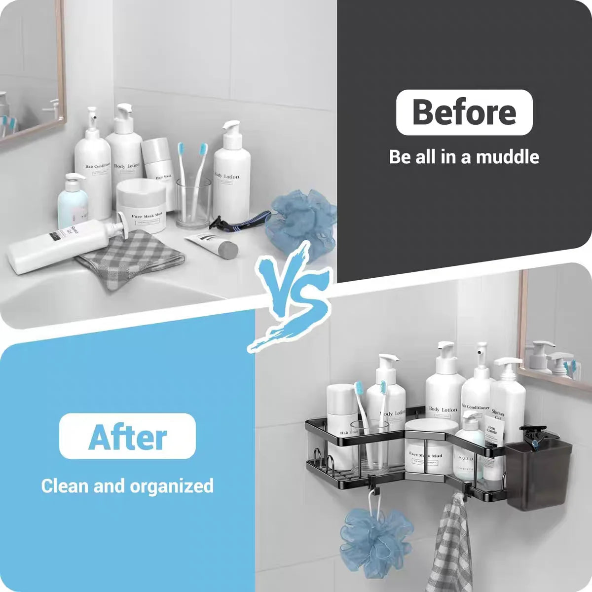 Adhesive Shower Caddy