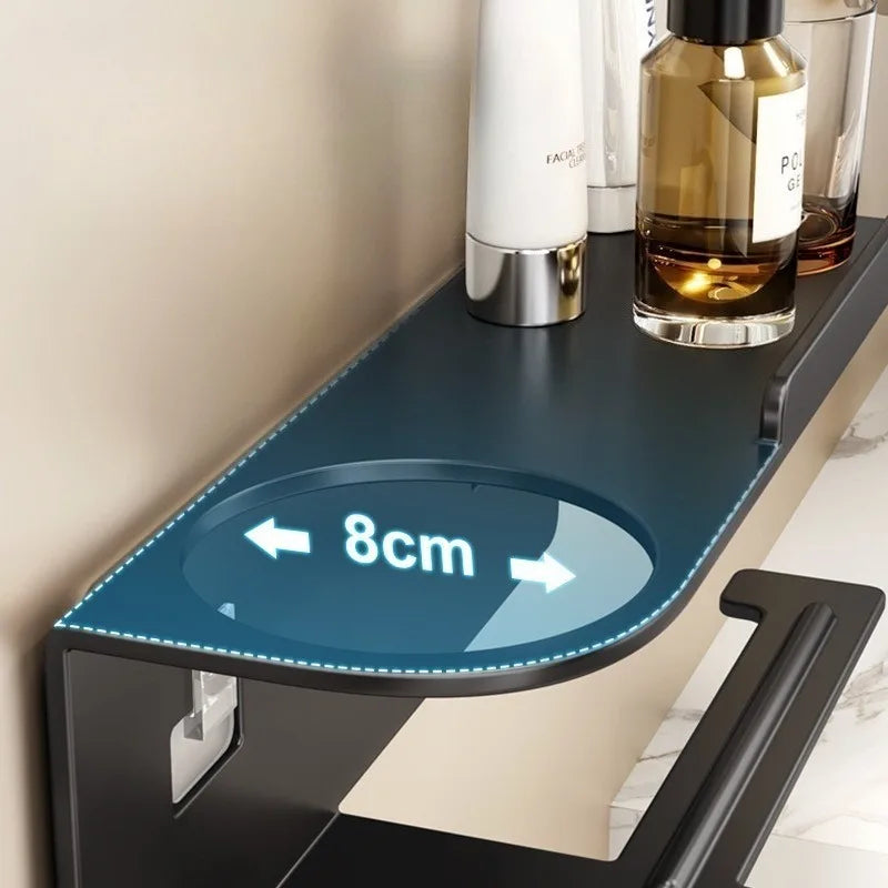 Toilet Paper Holder With Shelf