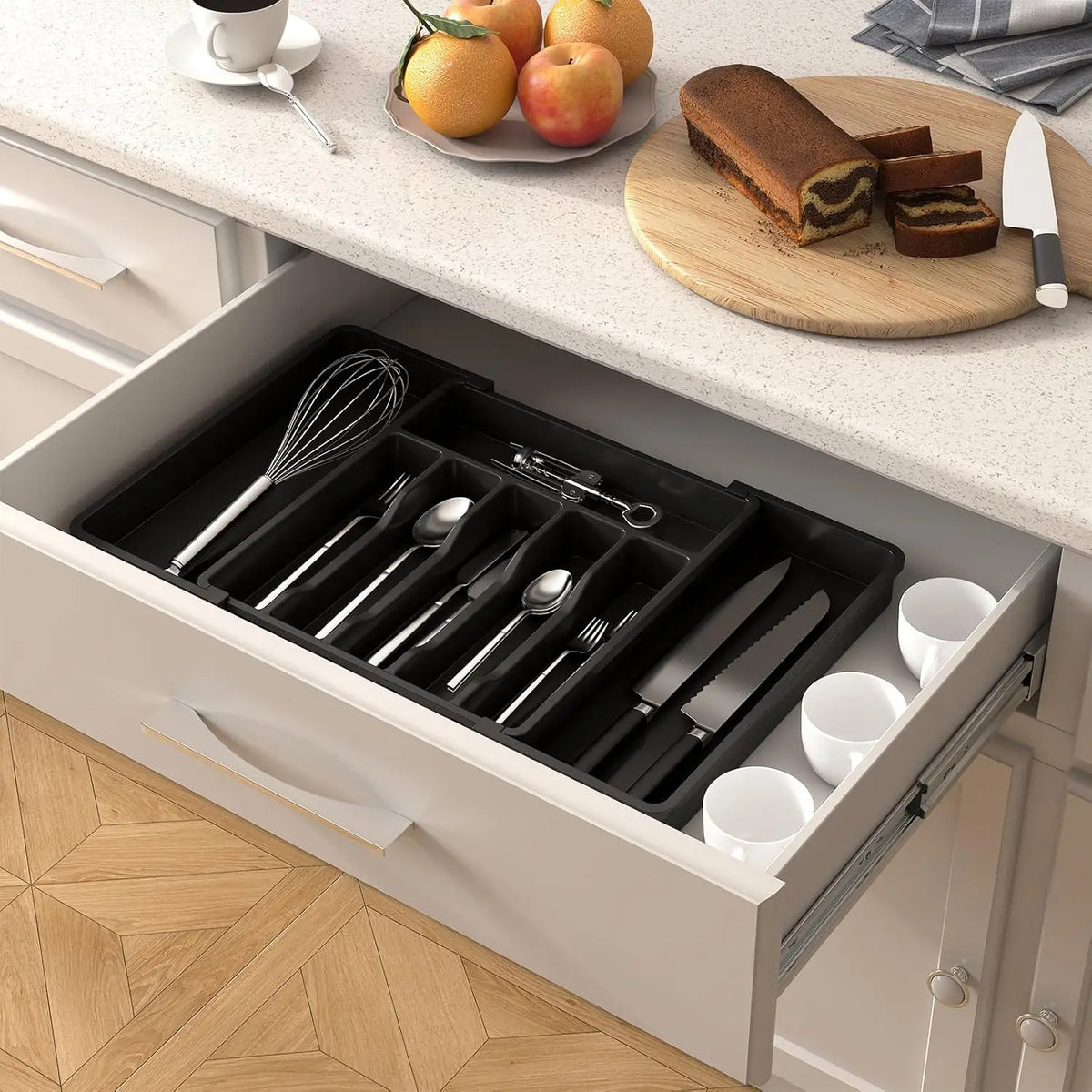 Adjustable Organizer Organizer Tray Set